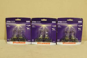 lot 112 image: Sylvania XtraVision 9006 Headlight Bulbs