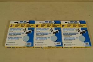 lot 107 image: Norton 8 Premium Grinding Wheels