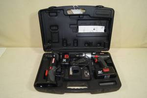 lot 145 image: Craftsman 19.2V Cordless Drill and Angle Driver Set