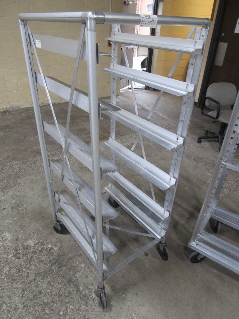 MISC. BRAND ROLLING  PAN HOLDING RACKS