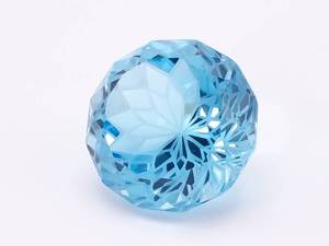 18.49 Carat Natural Fancy Cut Swiss Blue Topaz Gemstone