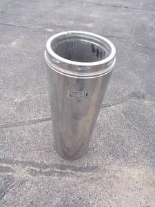 10 Stainless Steel Insulated Stove Pipe