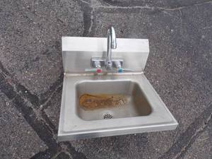 Hand Washing SS Sink