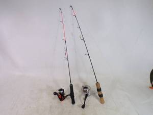 Pair of Ice Fishing Rods and Reels