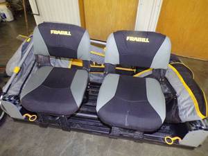 Frabill Fishouse with 2 Seats and sled