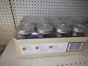 12 Quart Canning Jars Still in Package