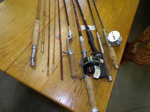 Vintage rods and Reels