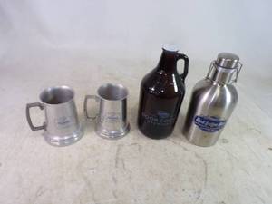 Hamms Beer Holders and Growlers