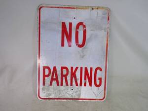 No Parking Sign