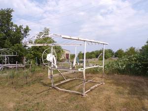 Steel Boat lift with Canopy Frame