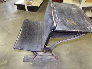 Vintage School Desk