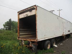 SEMI TRAILER FOR STORAGE