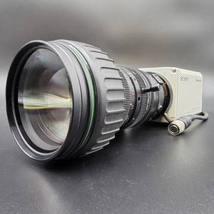 Sony Video DXC-950 3CCD Color Video Camera WCanon YH 18 x 6.7 KTS SX 14 Portable Lens (Works)
