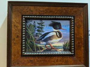 lot 22 image: Classic Kim Norlien Red-Breasted Merganser Art Print 2350 Signed