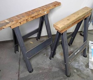 lot 225 image: Hirsh Sawhorses 2