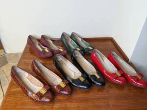 lot 144 image: Beautiful Lot of (5) Salvatore Ferraganio Shoes
