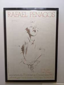 lot 13 image: Authentic Signed Rafael Penagos 1983 Gallery Poster 741000