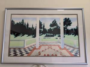 lot 167 image: Beautiful Original Watercolor Artwork by Miles 81