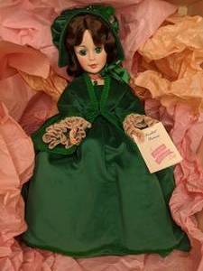 lot 354 image: Vintage Collectible Doll - Madame Alexander - Scarlett Portrait