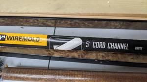 lot 280 image: Lot of Moulding, Lint Trap Cleaner, Cord Channel, Etc.