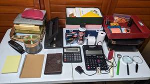 lot 91 image: Assortment of Home Office Supplies