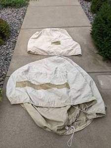lot 864 image: Two piece Matching Set of Beige BBQ Covers from Cover Mates