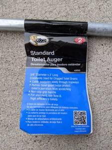 lot 856 image: Cobra Standard Toilet Auger