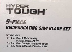 lot 54 image: Reciprocating Saw Blade Set