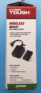 lot 63 image: Outdoor Wireless Outlet with Remote Control