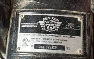 lot 105 image: Skil Saw