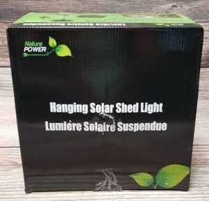 lot 73 image: Hanging Solar Shed Light