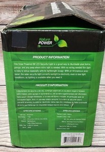 lot 72 image: LED Solar Security Light