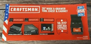 lot 85 image: Craftsman Stackable Tool Box