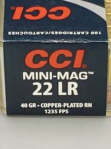 CCI 22 LR Ammo