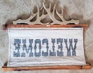 Welcome Hunting Sign