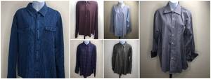 lot 30 image: Button Up Shirt Collection (L) Goodfellow & Co. Joseph Abboud Mark Shale Michael Kors Hugo Boss