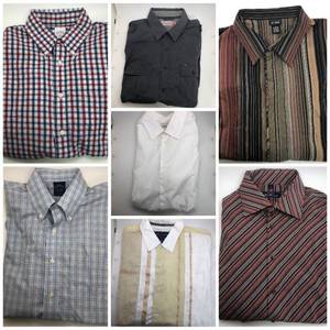 lot 43 image: Button Up Shirt Collection (XL) Aroods Brothers Sovereign Code Calvin Klein Phat Farm III State Ben Simmons