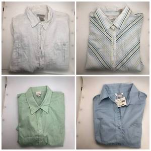 lot 47 image: Womens Button Up Shirt Collection (XL) New York & Company Merona George
