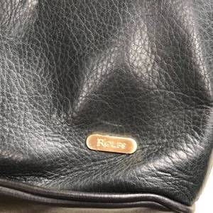 lot 71 image: Black Rolfs Genuine Leather Handbag