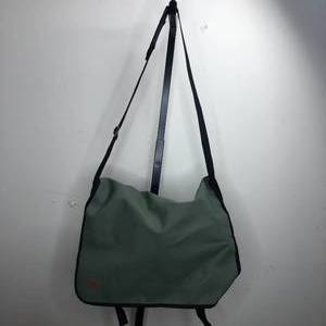 lot 56 image: Hugo Boss Olive Green Shoulder Messenger Bag