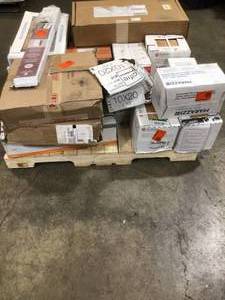lot 11 image: Pallet with assorted Ceramic Flooring various models and sizes customer returns see pictures
