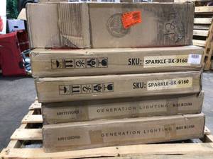 lot 20 image: Lot of assorted Decorative Mirrors not used in good condition see pictures