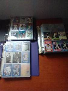 3 Baseball Card Albums