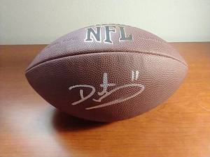 Daunte Culpepper Autographed Football - JSA Certified