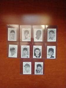 10 1969 Milton Bradley Minnesota Twins Cards