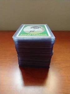 50 Adrian Peterson Cards - All in Toploaders