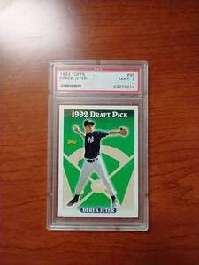 1993 Topps Derek Jeter Rookie Card - PSA 9