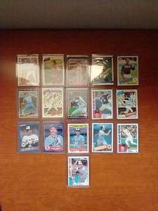 16 Vintage Star Baseball Cards