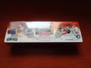 2012 Topps Baseball Sealed Factory Set