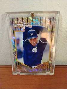 1996 Pinnacle Summit Above & Beyond Derek Jeter Rookie - HUGE